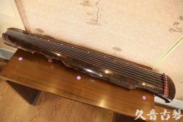 乐山市●久音古琴  ●臻品推荐  20230516[犀牛皮纹伏羲]